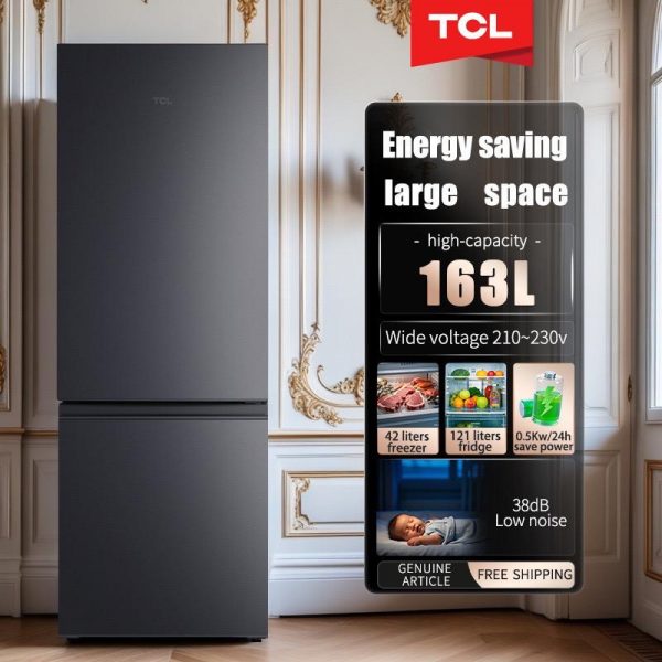 TCL double doors refrigerator